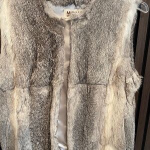 Michael Kors - Sz M (tag L) - Rabbit Fur Vest
